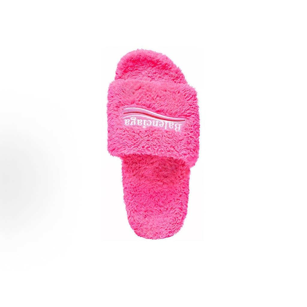 Balenciaga Fur Slides