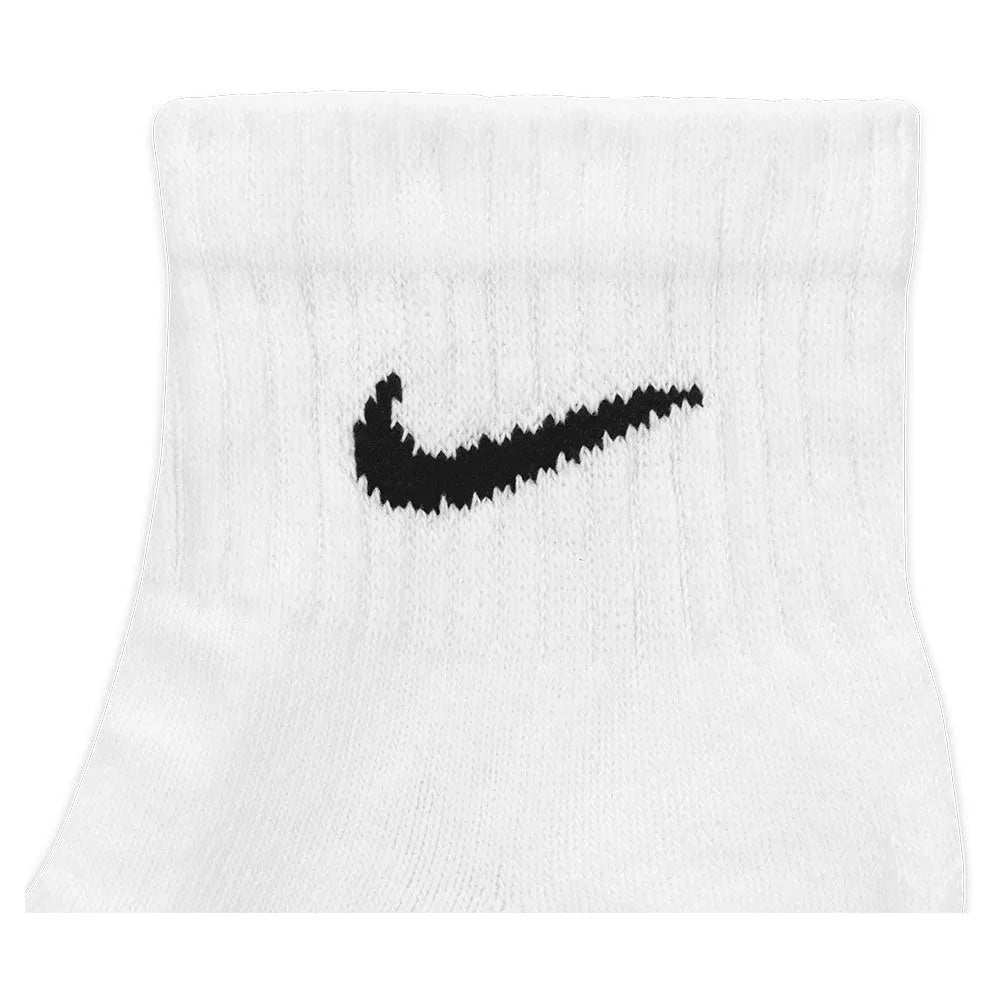 Unisex Everyday Training Ankle Socks White and Black